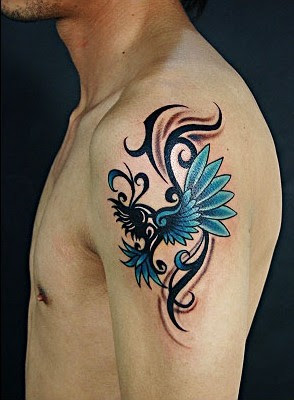 Flower Tattoo Design On Arm