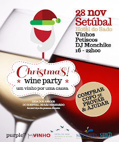 Divulgação: Christmas Wine Party realiza-se dia 28 de novembro em Setúbal - reservarecomendada.blogspot.pt