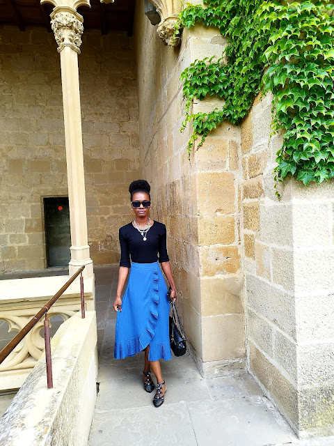 How To Style Your Midi Skirt: Visiting Castillo De Olite