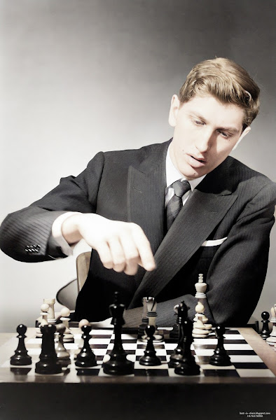 Chess champion Bobby Fischer, 1962, New York, NY, US.