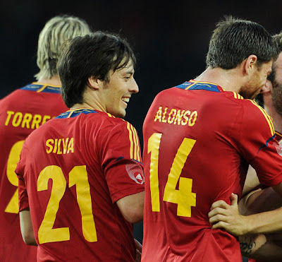 SPANISH FOOTBALL TEAM 2012