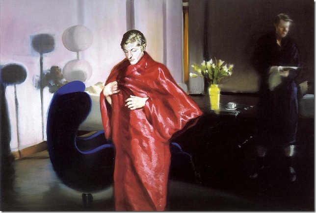 eric fischl -Krefeld Project Living Room Scene 4, 2002.