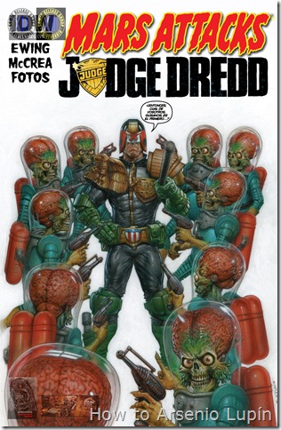 Mars Attacks Juez Dredd