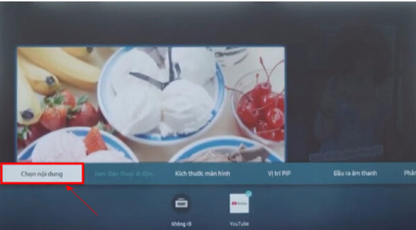 Cách chia đôi màn hình tivi Samsung