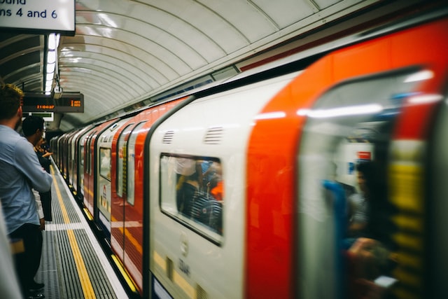 Londres: Station de Métro