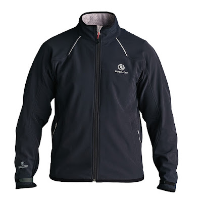 The Henri Lloyd Cyclone Soft Shell in Black.