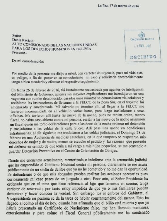 Actualidad en Bolivia
