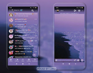 Purple Theme For YOWhatsApp & Fouad WhatsApp By Luna