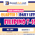 FILIPINO 7-10 DLL Compilation (3rd Quarter)