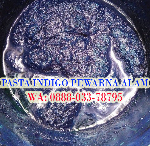 indigo pasta pewarna alam