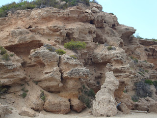 L'Arenalet Beach Rocks - L'Almadrava - Tarragona