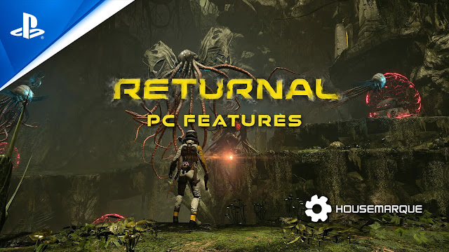 returnal pc features revealed epic games store steam 2021 third-person roguelike shooter housemarque sony interactive entertainment sie playstation ps5-exclusive