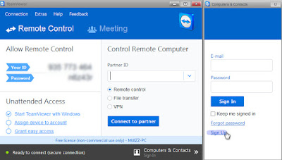 Cara Mengendalikan Komputer Orang Lain Dengan TeamViewer