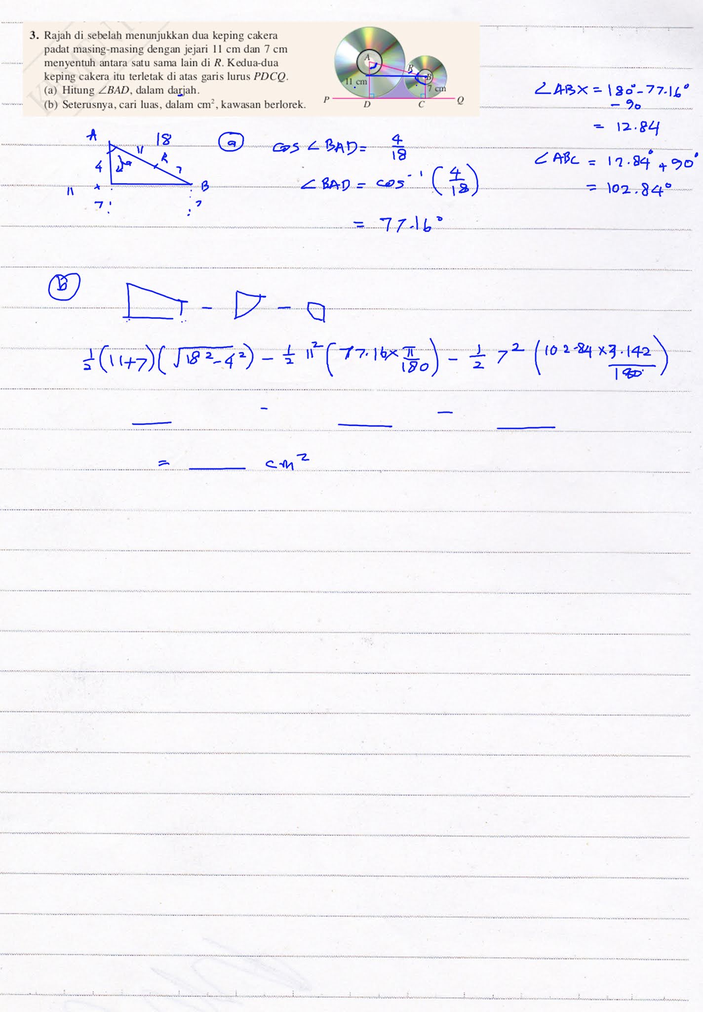 F5 Addmath Latihan Kendiri 1.7 Q3 Bab 1 Sukatan Membulat