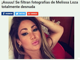 Melissa Loza escandalo
