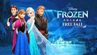 Screenshots of the Frozen: Free fall for Android tablet, phone.