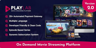 PlayLab v2.0 - On Demand Movie Streaming Platform