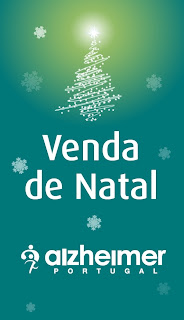 Cartaz da Venda de Natal da Alzheimer Portugal