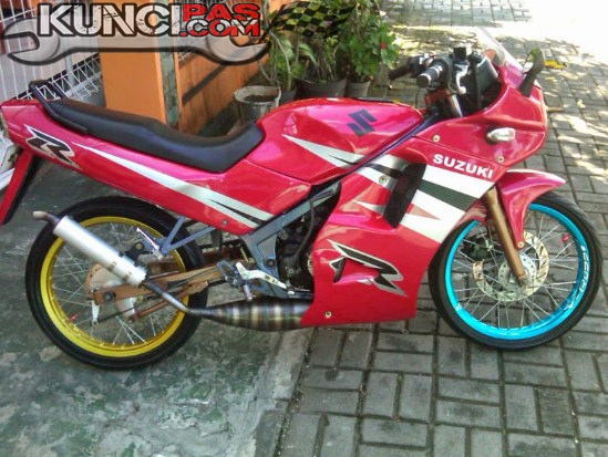 Foto Modif RGR 150 Ban Cacing Terbaru 