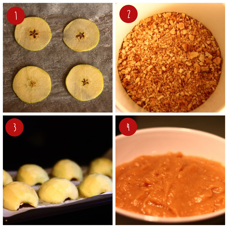 Receta compota de manzana con yogurt paso a paso