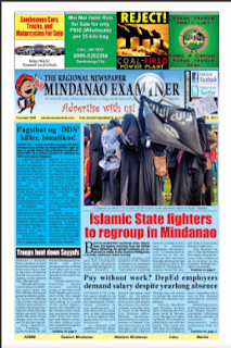 Mindanao Examiner Regional Newspaper April 17-23, 2017