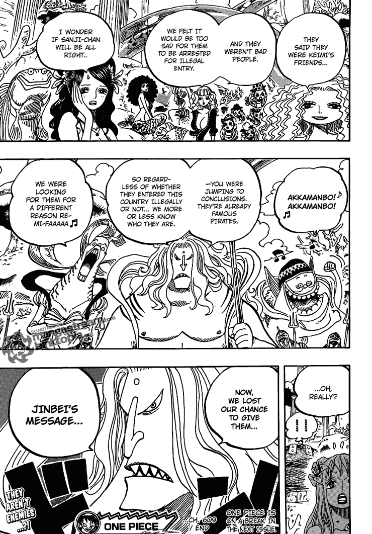 Read One Piece 609 Online | 17 - Press F5 to reload this image