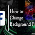  How to change background pictures on Facebook 