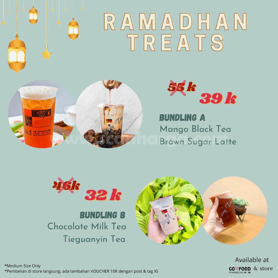 Promo Shiny Tea Ramadhan Treats Bundling harga mulai 32K