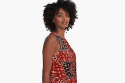 Palestinian Pattern (8) A-Line Dress by Airen Stamp