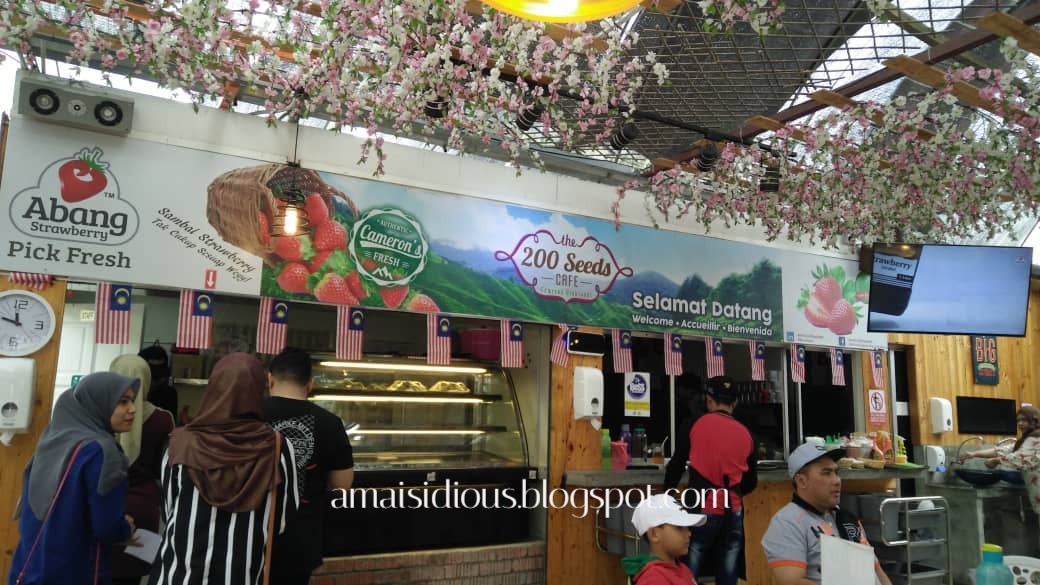 Nasi Lemak Sambal Strawberry : 200 Seeds Cafe, Cameron ...