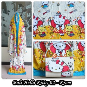 mukena bali anak frozen dan hello kitty