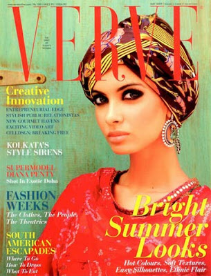 Diana Penty on the cover of Verve