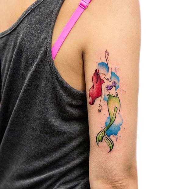 58 tatuagens de sereia que vão deixar vocês inspiradas!