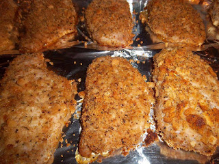 Parmesan Baked Pork Chops