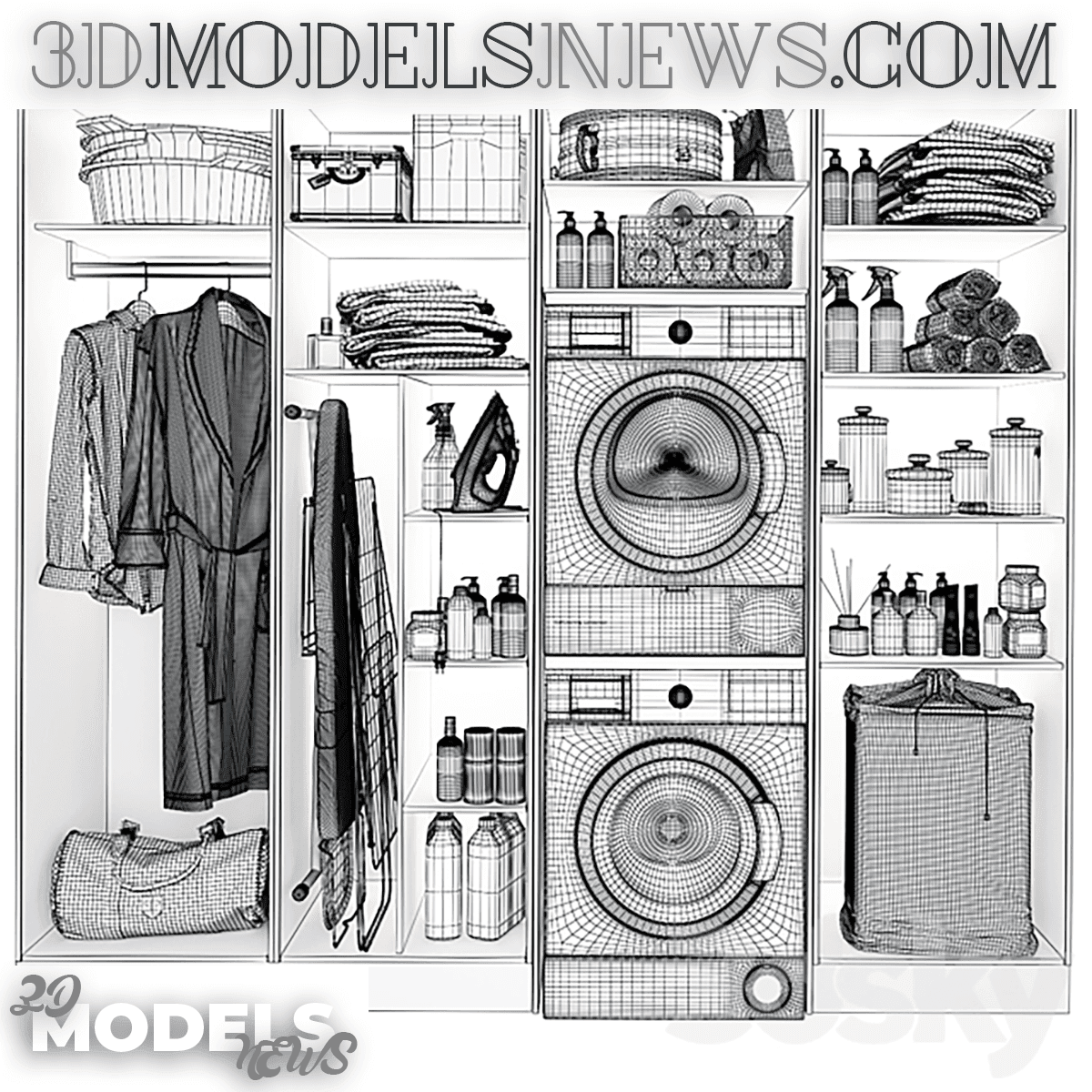 Laundry Room Model 1