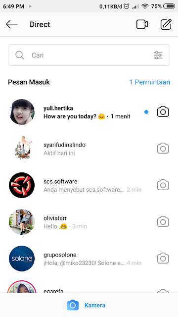 Cara Baca Pesan Masuk di Instagram Tanpa Ketahuan