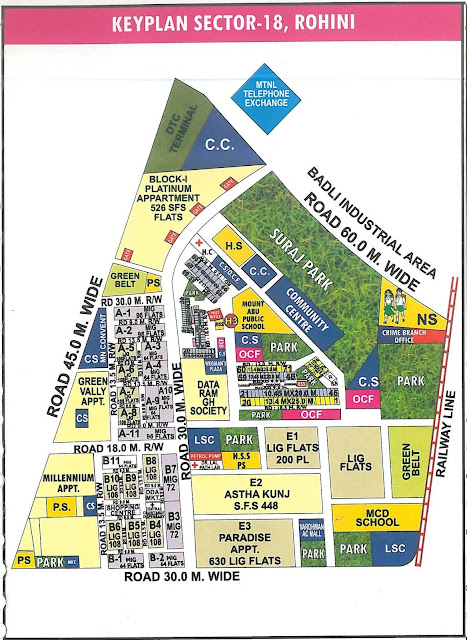 Rohini-Sector-18-Layout-Plan-Map