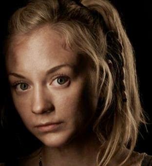 Foto da atriz Emily Kinney que interpreta a personagem Beth no The Walking Dead.