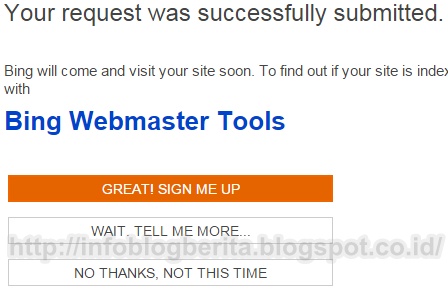 Cara Submit Blog ke Bing Webmaster Terbaru