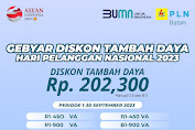 Promo Gebyar Hari Pelanggan, PLN Batam Beri Harga Spesial Tambah Daya