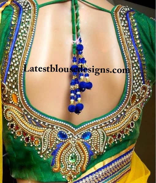 blouse designs for pattu sarees