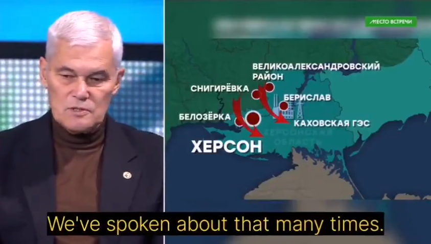 Die Ukraine hat eine Atombombe in Mykolajiw, die sie zünden und Russland die Schuld geben wird