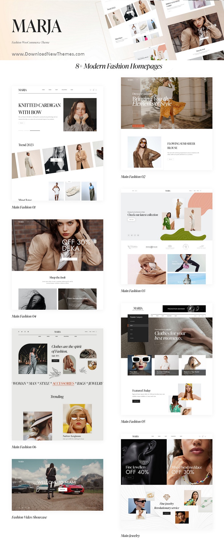 Marja - Fashion WooCommerce Theme Review