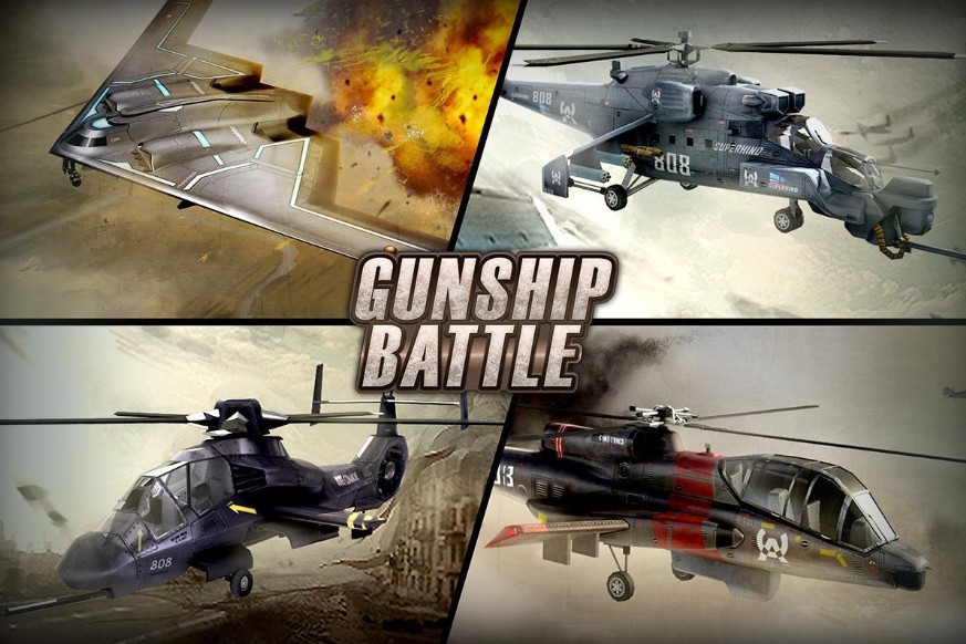 GUNSHIP BATTLE Helicopter 3D Apk for Android