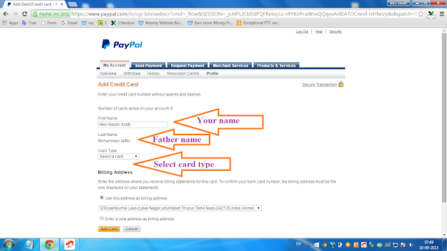How to create a account in paypal step 23