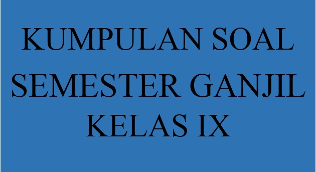 Kumpulan soal semester