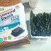 Salgadinho de Nori sabor Teriyaki... uma boa pra deixar um gostinho de Temaki na boca...  comendo Seaweed Snack Teriyaki (Nori Teriyaki).