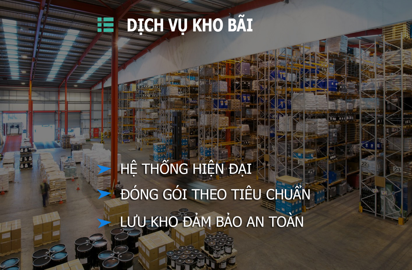 DỊCH VỤ KHO BÃI