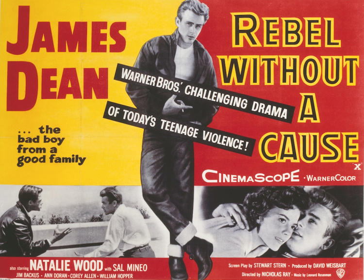 A Vintage Nerd, Vintage Nerd, Rebel Without a Cause, Natalie Wood, James Dean, Classic Film Blog, Old Movie Blog