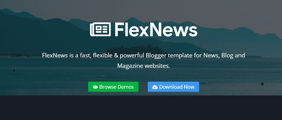 FlexNews Blogger Template